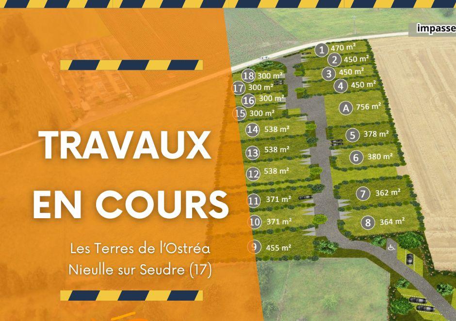 Les Terres de l'Ostréa - Terrain à vendre à Nieulle sur Seudre