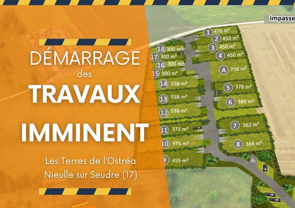 Les Terres de l'Ostréa - Terrain à vendre à Nieulle sur Seudre Les Terres de l'Ostréa - Terrain à vendre à Nieulle sur Seudre